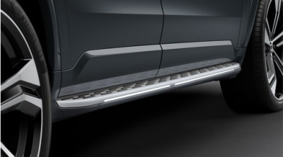 Geïntegreerde running boards, met verlichting