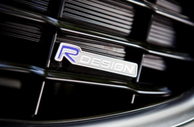 Embleem grille R-design logo, modeljaar 2013
