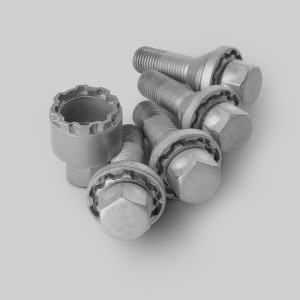 Set of locking wheel bolts, Volvo