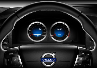 Volvo-logo op stuurwiel