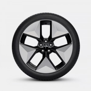 Complete wheels, summer "5-Spoke Black Silver 20", Pirelli tires, Polestar 2 excl. Performance Pack
